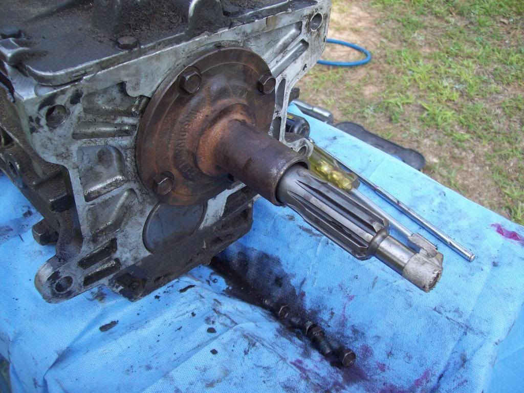 S10 T5 transmission modification Jeep Input Shaft The Stovebolt Forums